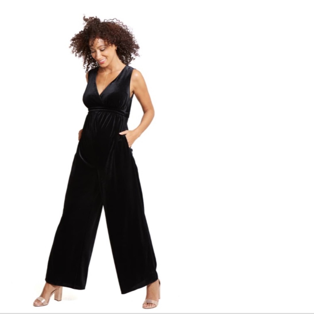 BNWT velvet  jumpsuit from Ingrid & Isabel